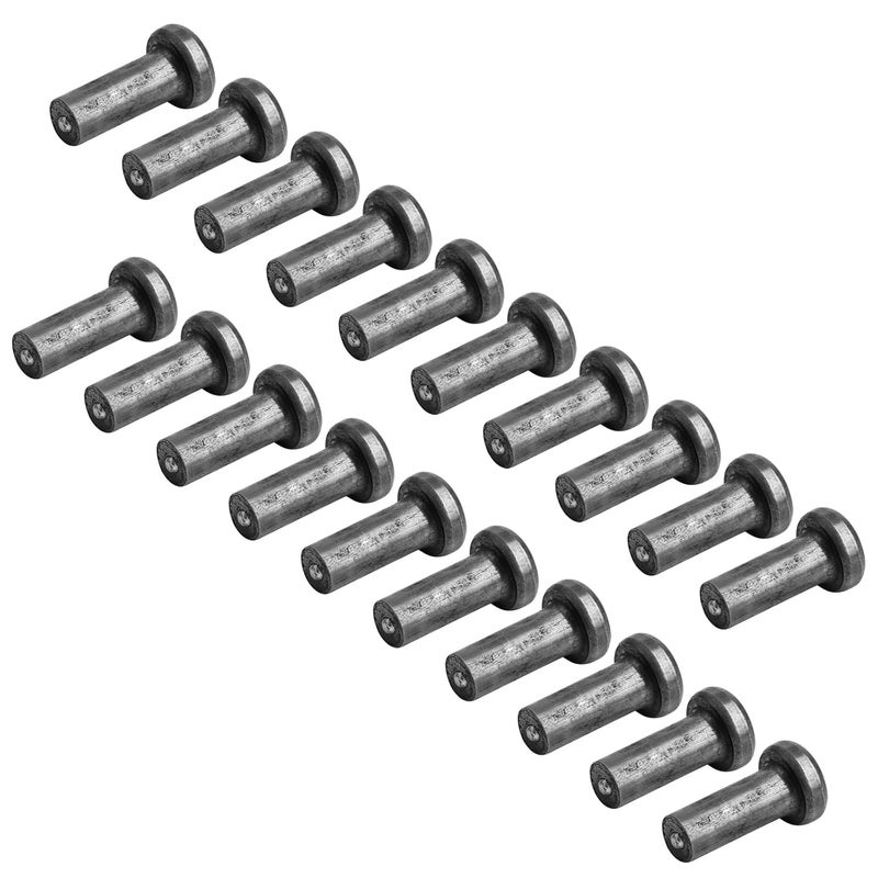 MOUNTAIN_ARK 20 Pack 1/2" x 1-5/8" Headed Concrete Anchor Stud, Weld Stud Pin for Arc Welding, Anchor Steel Base Plate - Image 1